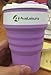 Avaleisure COLLAPSIBLE CUP, a Reusable, 12 oz., BPA-Free Silicone Travel Mug with Leak-Proof Lid for Hot and Iced Coffee To Go, Tea, Water. Ideal for Camping, Hiking, Outdoors, Commuters