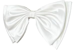 saqulopr Add on Bow for Wedding Dress Decoration Detachable Satin Bowknot