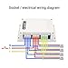 69lgmtop Sonoff Smart WiFi Switch Sonoff 4CH 4-Gang 4 Way Wireless Switches