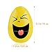 Easter Eggs Containers with 6 Face Emotions for Easter Party Supplies -- 24Packs (3.2