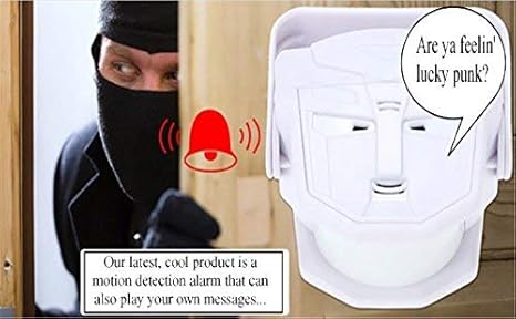 Amazon.com: Wireless Infrared Motion Sensor. Scare off Porch ...