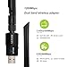 LGTERK 1200Mbps USB 3.0 Wifi Adapter with 5dBi Antenna Dual Band (5G/866Mbps + 2.4G/300Mbps) Wireless Network Adapter for PC/Desktop/Laptop, Wifi Dongle for Windows 10/8/7/Vista/XP Mac OS (USB 3.0)