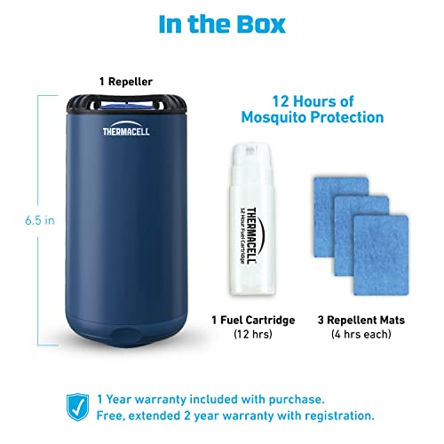 Thermacell Patio Shield Mosquito Repeller; Highly Effective Mosquito