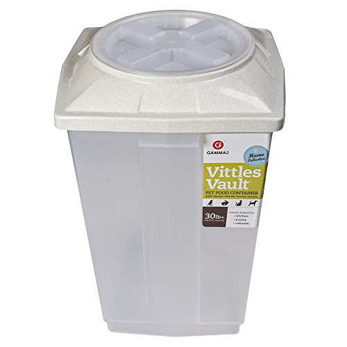 Vittles Vault Home 30 lb Airtight Pet Food Storage Container Animals