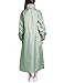 Buauty Women Stylish Waterproof Rain Coat Hooded Trench Coats for Unisex Lightweight Rain Jacket