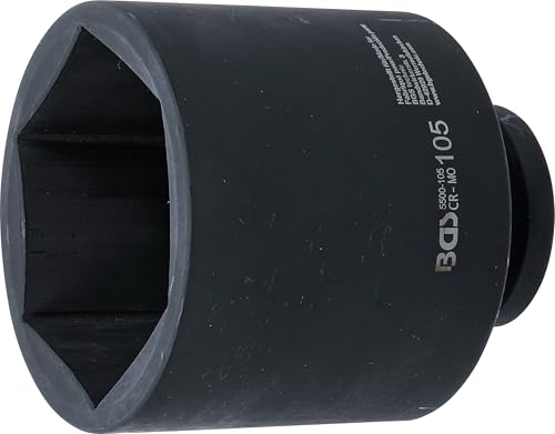BGS 5500-105 | Impact Socket Hexagon, deep | 25 mm (1) Drive | 105 mm