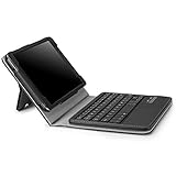 MoKo Samsung Galaxy Tab 4 8.0 Case - Wireless Bluetooth Keyboard Cover Case for Samsung Galaxy Tab 4 8.0 Inch Tablet, BLACK (With Smart Cover Auto Wake / Sleep. WILL NOT Fit Samsung Galaxy Tab 3 8.0)