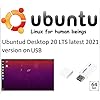 Ubuntu Linux 20.04 LTS Laatste 2021-versie op 16 GB USB