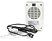 Comfort Zone Personal Ceramic Heater, White