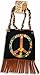 Forum Novelties Hippie Handbag Costume Accessory, As Shown