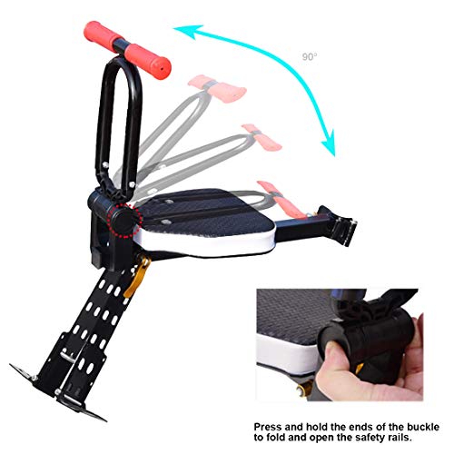 Togetherlife Front Mounted Child Bike Seats, Foldable & Ultralight