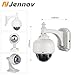 Jennov Cmos 1200Tvl Color Home Security Camera Pan Till Outdoor Dome Cctv Surveillance Camera Long Range 6mm Lens Waterproof Day Night Vision