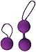 Shibari Kegel Dual Weighted High Grade Silicone Exercise Kit for Bladder Control and Pelvic Floor, Purple