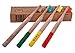 Bamboo toothbrush Best Eco-Friendly biodegradable Bamboo Handles and BPA-Free biodegradible Nylon Bristles For Natural Dental Care (Family Pack, Soft Bristles, Multi-coloured) Vegan