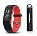 Garmin vivosport (Fuchsia, Small/Medium) Bundle with PlayBetter Portable Power Bank (2200mAh) | On-Wrist Heart Rate, 24/7 Activity Tracker, Color Display | GPS Fitness Band