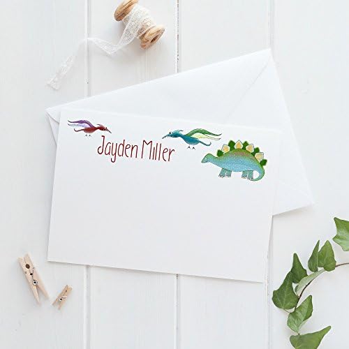 Personalized Stationery Set, Personalized Stationary for Kids, Personalized Note Cards, Gift for Kids, Set of 10 Note Cards with choice of envelope.