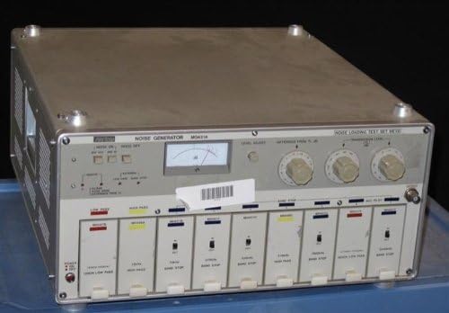 Anritsu MG431A Noise Generator & 20 Plug-Ins