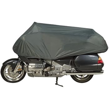 Dowco Guardian 26014-00 Travel Ready Water Resistant Premium Motorcycle Half Cover: Grey, Cruiser and Touring