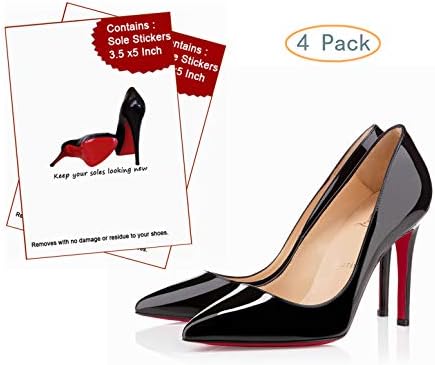 Goldblue Sole Sticker - Crystal Clear Sole Protector for Christian Louboutin Heels Removable Sole Protectors