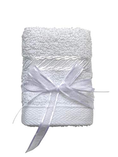 Angelitos de Mexico Ceremonial Baptism Kit Shell Towel Candle and Rosary Juego de Bautizo Artesanal - Thumbnail 3