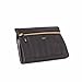 Isaac Mizrahi Womens Fashion Designer Handbags Janna Leather Clutch Evening Crossbody Bag
