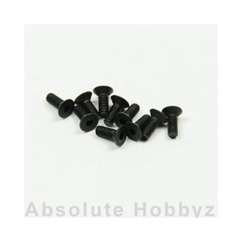 Kyosho Flat Head Screw(Hex/M3x8/10pcs)