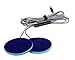 MMUSS Sleep Ultra Thin Pillow Speakers Wired with Mic, Control Button for Sleep Headphones. Headband Headphone Replacement