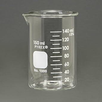 Beaker Pyrex Glass 150ml Amazon Com Industrial Scientific Beaker Pyrex Glass 150ml Amazon Com Industrial Scientific