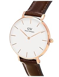Daniel Wellington Classic Petite Bristol, en color blanco 32 mm