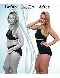 Jetitude - Bragas moldeadoras de cintura alta para mujer