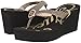 GUESS Women's Shande2 Flip-Flop, Gold, 8 Medium US