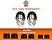 Soundox High Fidelity Ear Plugs for Ear Protection, Concerts, Loud Events | Free Bonus Keychain Case | Comfortable Earplugs for Noise Reduction| Safe Ears| (S,M,L) Sizes - High Polish Space Silver