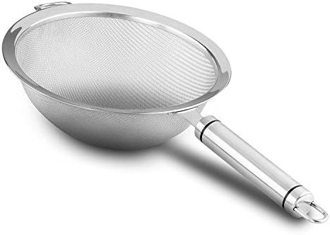 Fine Mesh Stainless Steel Strainer (Large)