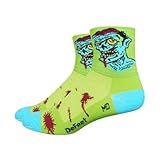 DeFeet AirEator 3in Zombie Cycling/Running Socks - AIRZOMB