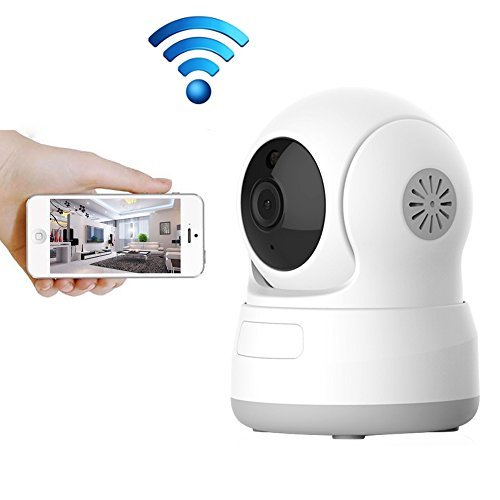 WiFi IP Camera, Aisino HD 720P Home Indoor Wireless Security Surveillance Camera Monitor with Speaker/2 Way Audio/Motion Detection/Pan Tilt/Night Vision for Baby/Elderly/Pet/Nanny Cam