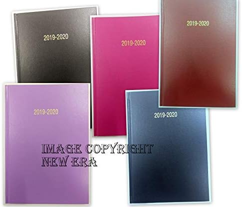 2019-2020 Academic Mid Year Diary A5 Size Week to View Appointment Planner Black/Nevy Blue/Red/Pink/PurpleColour (Any Random)