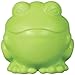 JW Pet Company Darwin the Frog Dog Toy, Large (Colors Vary)