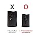 Apollo Hardware 3/4 Inch Shelf Clips/Split Sleeves, Black, 2 Pack/8 Pair (3/4