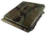 Ozark Trail All-Purpose Tarp, Camo/Green, 8ft x 10ft