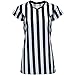 Murray Sporting Goods Women's Referee Shirt | Women's V-Neck Officials Jersey, Halloween Costume, or Waitress Uniform