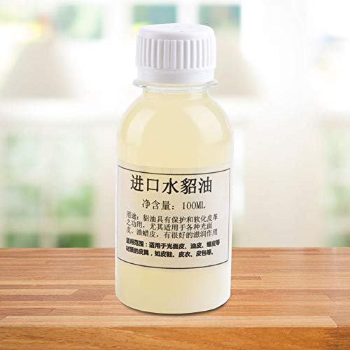 KEYREN Gel Gloss Mink Oil Leather Protector Conditioner Shoe Gloss Care Maintenance Soften Brighten Maintenance Tool (100ml)