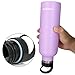 TOPOKO 25 OZ Double Wall Hydro Stainless Steel Flask Water Bottle, Straw Lid with Handle,Hydro Vacuum Insulated Flask, Sweat Proof, Leak Proof Thermos Standard Mouth-Purple