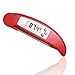 Digital Instant Read Thermometer,ForPeak Cooking Barbecue Meat Thermometer Electronic BBQ Thermometer with Collapsible Internal Probe - Cooking Thermometer (Food Thermometer) (Red)