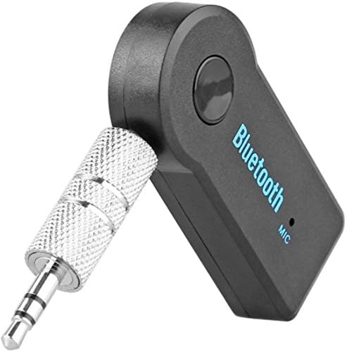 Generix 3.5MM Bluetooth AUX Audio Stereo HandFree Receiver Adapter Kit (Black)