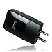 Rapid Wall Charger for HTC One M8 SmartPhone powers up in a blink and up to 40% faster! (BLACK / 12W / 1.5A)