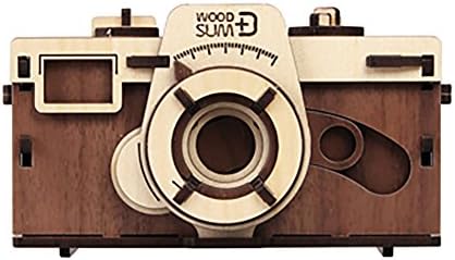 DIY Wood Puzzle Pinhole Film Camera
