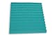 Soundproofing Acoustic Studio Foam - Teal Color - Wedge Style Panels 12”x12”x1” Tiles - 6 Pack