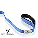 ROPPYAR Retractable Hands Free Dog Leash with Dual Bungees for Dogs, Adjustable Waist Belt, Reflective Stitching Leash for Running Walking Hiking Jogging Biking (Blue)