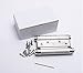 Ranbo Commercial Grade 304 Stainless Steel Ball Bearing Heavy Duty Double Action Spring Loaded Door Swing gate Hinge for Saloon Western Bar Pub Swinging Café Doors 3 x 5 inch(Pack of 2)