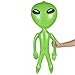 Alien Inflatable Toys for Boys and Girls | 3 Pack, 36 Inch, 1 Green, 1 Galaxy, 1 Red | Great for Birthday Party Favors or Decoration, Halloween, Gags or Practical Jokes | Novelty Toys